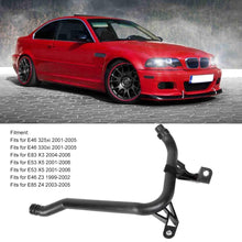 Engine Coolant Pipe,Engine Coolant Pipe Hose with O-Rings Fits for E46 325xi 330xi E83 X3 E53 X5 11537502000