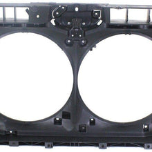Radiator Support For 2013-2016 Nissan Altima Black Assembly