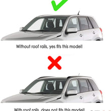 OMAC Roof Racks Lockable Cross Bars Carrier Cargo Racks Rail Aluminium Silver Set 2 Pcs. for Porsche Cayenne 2003-2010
