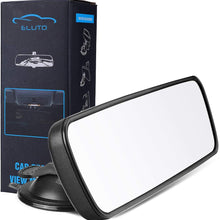 ELUTO Rear View Mirror Anti-glare Mirror Universal Interior RearView Mirror with Suction Cup for Car Truck SUV 9.5’’(240mm)