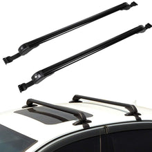ROADFAR 43.3" Roof Rack Top Rail Luggage Carrier Fit for 2007-2016 for Ford Edge,2001-2016 for Ford Escape,2011-2016 for Ford Fiesta,2009-2016 for Ford Flex,2000-2016 for Ford Focus Baggage Crossbars