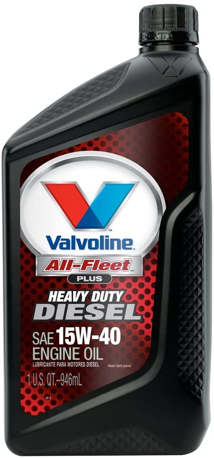 Valvoline (VV388-6PK) All-Fleet Plus SAE 15W-40 Motor Oil - 1 Quart Bottle, (Case of 6)