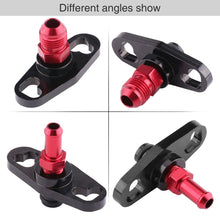 Qiilu Car Fuel Rail Adapter, Fuel Rail Pressure Regulator Adapter Perfect Matching with Fittings for Toyota Nissan