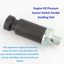 Oil Pressure Sensor Switch Sending Unit 19244500 1S6635 PS262 Compatible with Cadillac Chevrolet Chevy Astro C1500 K1500 Pickup G10 Suburban S10 Blazer Tahoe Express GMC Savana Sonoma Oldsmobile