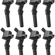 A-Premium Ignition Coils Pack DG-508 Replacement for Ford F-150 F-250 F-350 Crown Victoria E-150 E-250 E-350 Econoline Lincoln Navigator Town Car Mercury Grand Marquis Mountaineer 8-PC Set