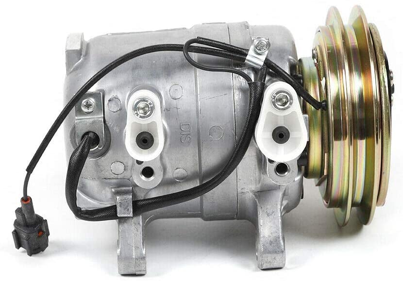 AC Compressor & A/C Clutch CO 10607C 68455 Compatible with Nissan Frontier Xterra XE SE 2.4L 1998-2004 Nissan Xterra 2.4L 2000-2004