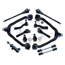 TRIL GEAR 13pc Complete Steel Lower Control Arms Front Suspension Kit fit for Chevy Tahoe & GMC Sierra 1500 4x4-6-Lug