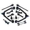 TRIL GEAR 13pc Complete Steel Lower Control Arms Front Suspension Kit fit for Chevy Tahoe & GMC Sierra 1500 4x4-6-Lug
