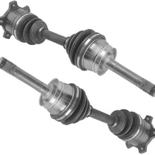 Front CV Axle Shaft Assembly LH & RH Kit Pair Set of 2 for Pickup SUV Truck