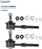 ECCPP Steering Front Sway Bar End Links Stabilizer Bar Links for 1999-2005 Hyundai Sonata 2004-2006 Kia Amanti 2001-2005 Kia Optima Magentis 2002-2005 Hyundai XG350 2pc K90369