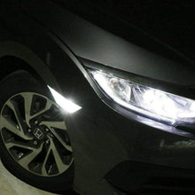 Overun 2pcs Replacement Smoke Lens Bumper Light Lamp Deflector Designed for 2016-2020 Civic