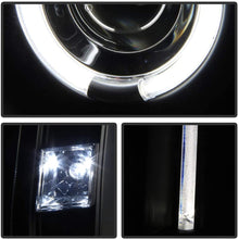 Spyder Auto 5038302 CCFL Halo Projector Headlights Black/Clear