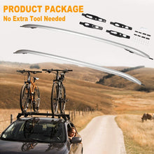 NOTUDE Roof Rack Top Rails fit for Ford Escape 2013-2016 Rooftop Side Rails Cargo Carrier for Ford Escape - Max Load 150LBS (Sold as 1 Pair)