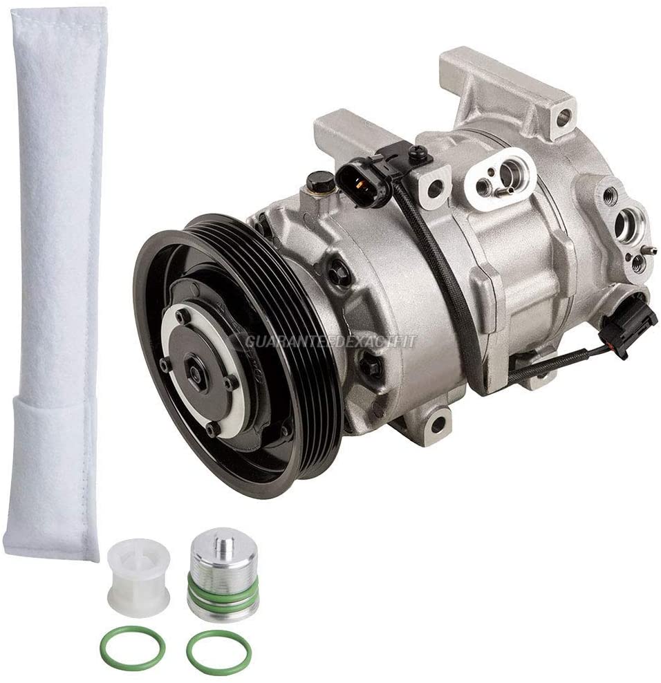 For Hyundai Accent & Kia Rio OEM AC Compressor w/A/C Drier - BuyAutoParts 60-85221R4 New