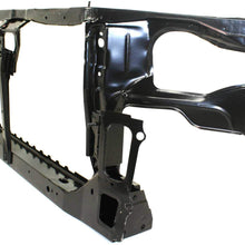 Radiator Support Assembly Compatible with 1995-1999 Nissan Maxima Black Steel