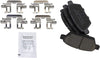Front & Rear Ceramic Brake Pad Kit for Ford Fusion MKZ Mazda6 Mazda 6