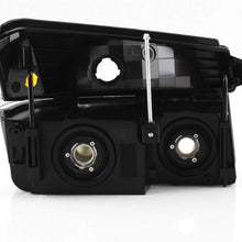 For Black 2002 2003 2004 2005 2006 Chevy Avalanche Body Cladding Model Headlights+Bumper Lights Set