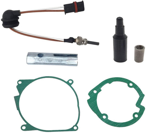 AIB2C Parking Heater Maintenance Kit Heater Service Kit for Eberspaecher Airtronic D4 4kw 12V with Glow Plug/Screen Kit/Gasket