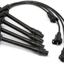 TUPARTS Pack of 4 Ignition Wire Sets Compatible with Abarth 750 Toyota Camry/ RAV4/ Solara 1959-2001