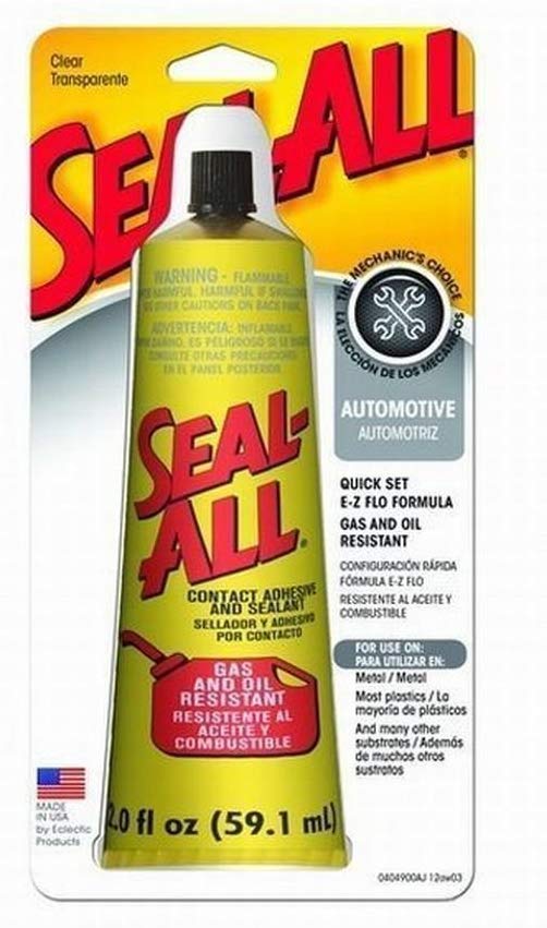 Eclectic Products 380112 4 Pack 2 oz Seal-all Adhesive, Clear