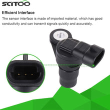 SCITOO 12584516 PC658 Camshaft Position Sensor (CPS) Fits 2004 2005 2006 2007 Chevrolet Colorado, 2004 2005 2006 2007 GMC Canyon, 2006 2007 Hummer H3, 2006 Isuzu i-350, 2007 2008 Isuzu i-370