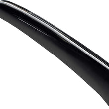 Deebior 1pc 38" Universal Tape On Deflector Sun/Moon Roof Rain Snow Guard Wind Dark Smoke Tint Window Visor RN98