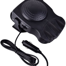 Facaimo DC 12V Car Auto Portable Electric Heater Heating Cooling Fan Defroster Demister