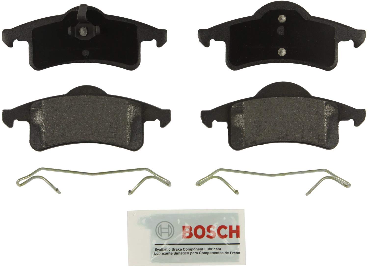 Bosch BE791H Blue Disc Brake Pad Set with Hardware for 1999-04 Jeep Grand Cherokee - REAR