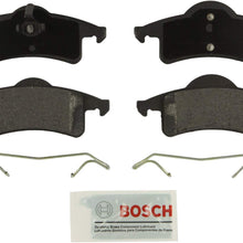 Bosch BE791H Blue Disc Brake Pad Set with Hardware for 1999-04 Jeep Grand Cherokee - REAR