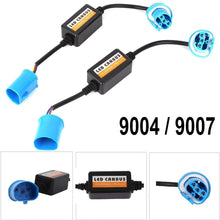 FOORDAY 2 Pcs LED Load Resistor 9007(HB5) Beam Canbus Decoder LED Headlight Bulbs Conversion Kit Error Free Computer Warning Canceller