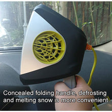 JXHD 12V Car Heater-Heating Cooling Fan Defroster Defogger Air Purifier Lighting 150W,Red