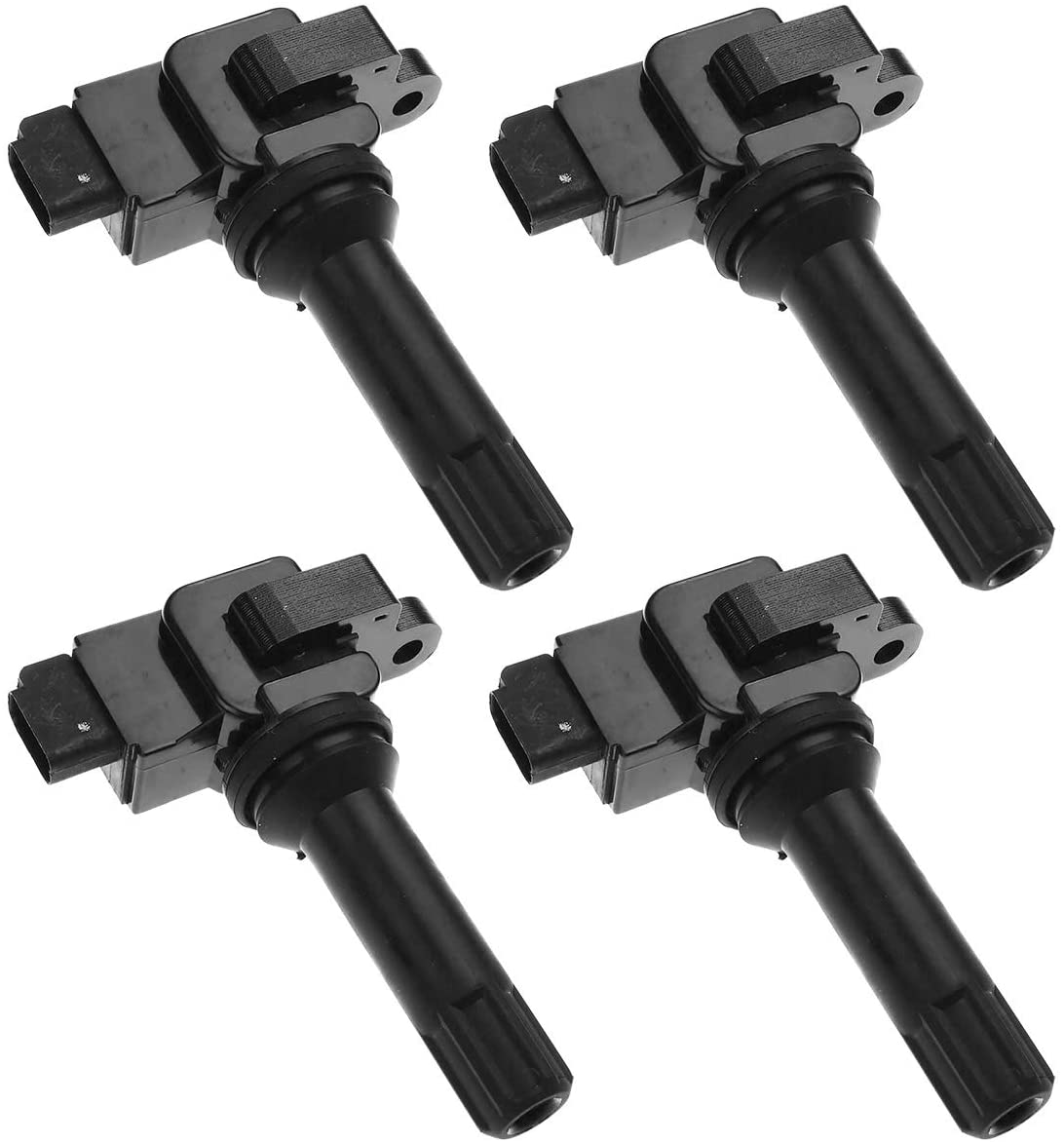 A-Premium Engine Ignition Coil Pack Compatible with Subaru Forester 2011-2012 Impereza 2012 H4 2.5L 4-PC Set