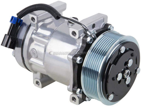 AC Compressor & A/C Clutch For Freightliner Replaces SKI4818 N83-30453S ABPN83-304003 Sanden 4417 4485 4075 - BuyAutoParts 60-02064NA NEW