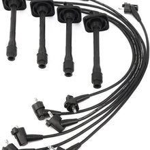 LSAILON 6pcs Spark Plug Wire Sets Fit for Toyot-a Camry/Celica/ MR2/ RAV4 1990-1999
