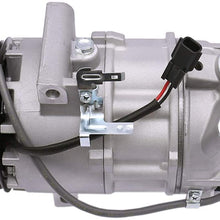 FKG AC Compressor and A/C Clutch CO 29072C 926003SH0A Fit for 2013-2016 Nissan Sentra 1.8L, 2014-2015 Nissan Tsuru 1.6L