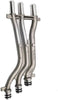 4PCS Coolant Pipe Upgrade Repair Kit for 2003 2004 2005 2006 Porsche Cayenne Turbo/S 4.5L V8 94810605905 94810605906