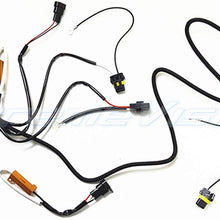 XtremeVision HID Battery Relay Harness Anti Flicker Resistor Decoder Plug and Play Error Free - 9006