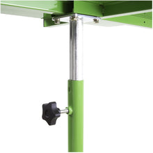 OEMTOOLS 24616 Portable Tear Down Tray | Perfect Work Surface for Mechanics and Home Garages | 55-Pound Capacity, Heavy Duty Steel Construction | Rubberized Corners Won’t Scratch Cars | Green
