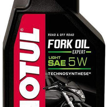 Motul 105929 5W Fork Oil (Expert Light), 1 L, 1 Pack, 33.81 Fluid_Ounces