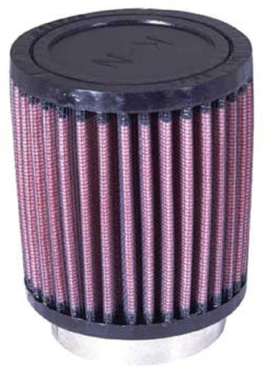 K&N Universal Clamp-On Air Filter: High Performance, Premium, Washable, Replacement Engine Filter: Flange Diameter: 2.25 In, Filter Height: 4 In, Flange Length: 0.625 In, Shape: Round, RU-0600