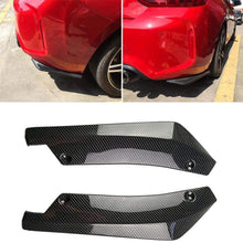 Niome 2Pcs Car Universal Rear Bumper Lip Diffuser Splitter Canard Protector