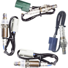 higherbro 4x Oxygen O2 sensor for 2011 2012 Nissan Xterra Pathfinder Frontier 4.0L Upstream +Downstream