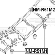 95510Eb30E - Body Bushing For Nissan - Febest