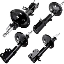 ROADFAR 4x Front Rear Struts Shocks Absorbers Fit for 1998-2002 Chevrolet Prizm,1992-1997 Geo Prizm,1993-2002 Toyota Corolla 333236 333237 234059 234060