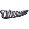 Bumper Grille compatible with 2011-2015 Chevrolet Cruze Center Gray Plastic