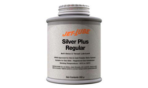 Jet-Lube Silver Plus Regular - Anti-Seize | Thread Lubricant | Military Grade | High Temperature | Water-resistant | Complex Blend | 1 Lb.