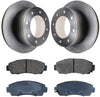 Auto Shack CBO641431068CF- Rear Brake Rotors and Ceramic Pads
