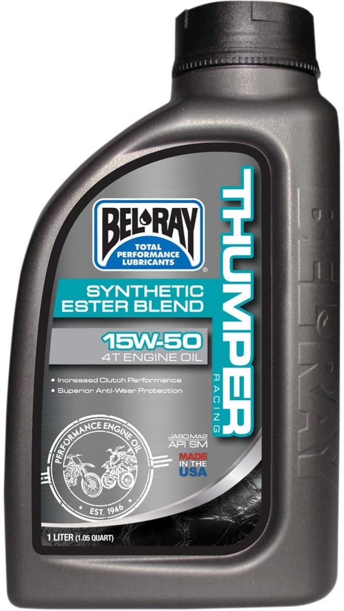 Bel-Ray Thumper Racing Synthetic Ester Blend 4T Engine Oil - 10W40 - 1L. 99520-B1LW