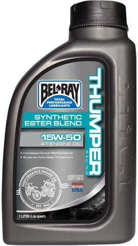 Bel-Ray Thumper Racing Synthetic Ester Blend 4T Engine Oil - 10W40 - 1L. 99520-B1LW