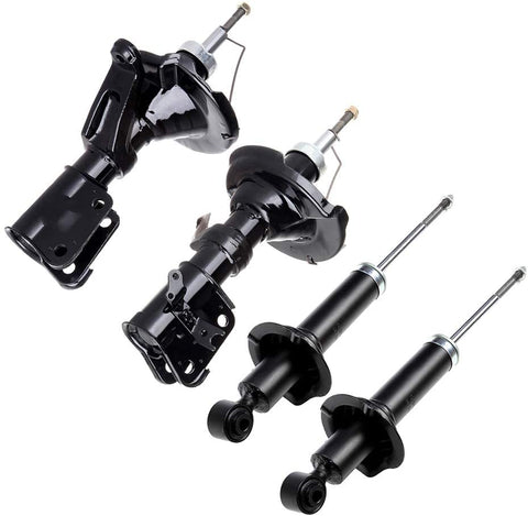 AUTOMUTO Absorber Kit, 4pcs Front Rear Struts Shocks Absorbers Set Fit for 2001 2002 2003 Acura EL,2001 2002 2003 2004 2005 Honda Civic 331008 331009 341362